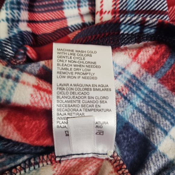 ★SOLD★ Nautica: Red Plaid Pajama Set Men's/Unisex ❤️ - Picture 7 of 12